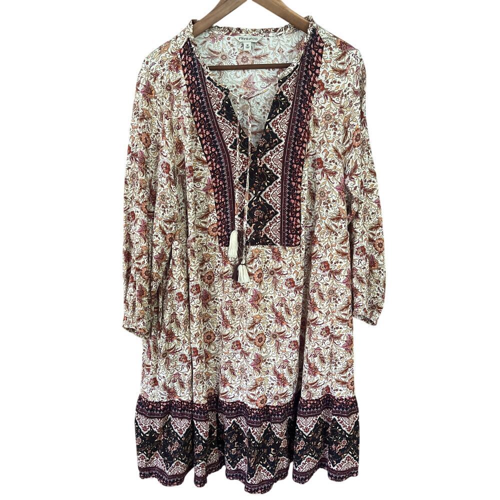 Frye and Co. Western‎ Bohemian Babydoll Mini Dress XL